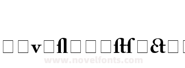 Caslon Alternate Black SSi