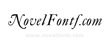 Caslon Swash Italic WF