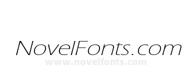 Eric Lite Extended Italic