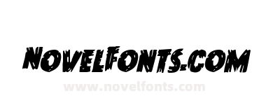 Dokter Monstro Staggered Italic