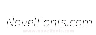 Exo 2 Thin Italic