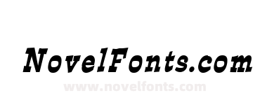 Expose Condensed BoldItalic