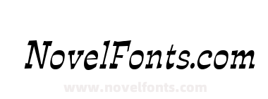 Expose Thin Condensed Italic