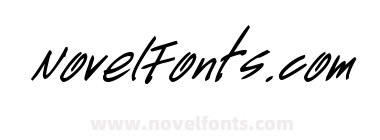 HandScript-BoldItalic