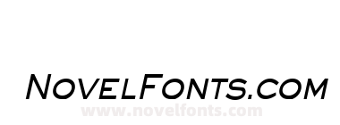 Eye glass Condensed Bold Italic