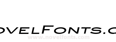 Eye glass Extended Bold Italic