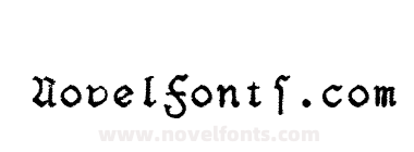 F25 Blackletter Typewriter