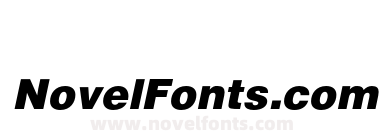 HeliosBlackC-Italic