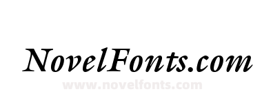 ITCGalliardBold_Italic