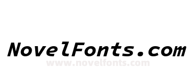 IntelOne Mono Bold Italic