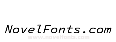 IntelOne Mono Italic