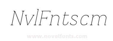 Kulachat Serif Oblique DEMO Thin