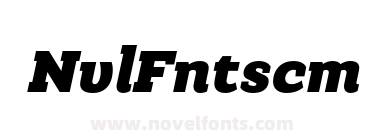 Kulachat Slab DEMO Black Italic