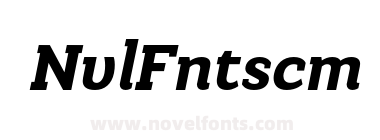 Kulachat Slab DEMO Bold Italic