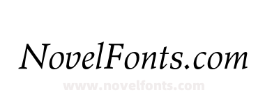 AgfaWileRomanStd-Italic