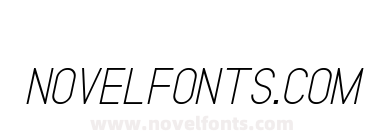 METRO POLICE LIGHT ITALIC Italic