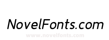 Fineness Pro Bold Italic