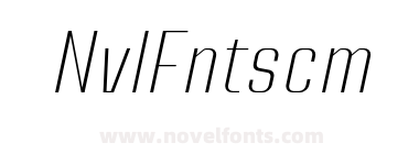 Nanueng DEMO ExtraLight Italic