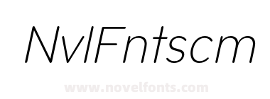 Opun DEMO ExtraLight Italic