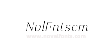 Priyati DEMO Thin Italic