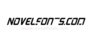 PsYonic VII Bold Condensed Italic