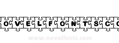 Fonts Bomb JiGSAW