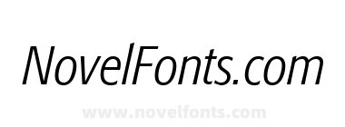 Formata Light Condensed Italic