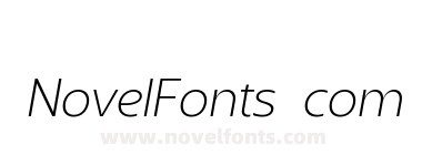 Sanshiro Demo Extra Light Italic