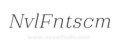 Santiphap DEMO ExtraLight Italic