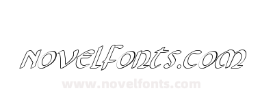 Foucault Outline Italic