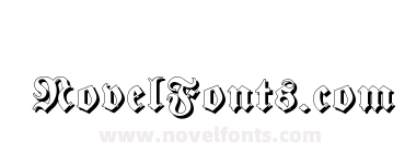 Fraktur Shadowed
