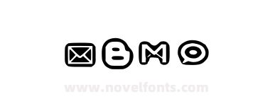 Social Media Icons Bold