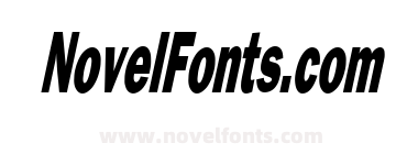 Francis Gothic Thin Italic