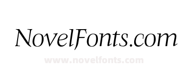 FrancoisLightItalic