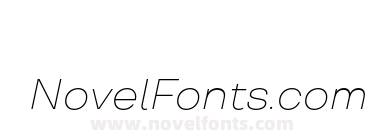 TT Travels Trl ExtraLight Italic