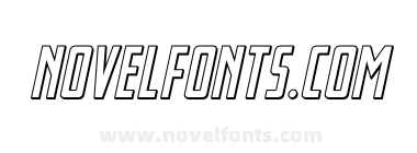 Thunder Nova 3D Semi-Italic