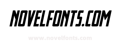 Thunder Nova Bold Semi-Italic