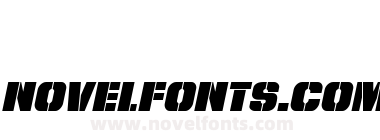 From BOND With Love Expanded Italic