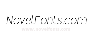 Vision Thin Italic