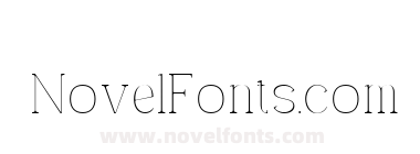 font 91 Thin