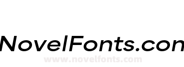 Area Extended Trial Extrabold Italic