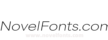 Area Extended Trial Hairline Italic