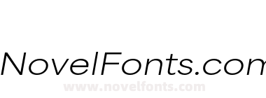 Area Extended Trial Light Italic