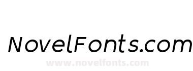 Arivo Sans Light Italic