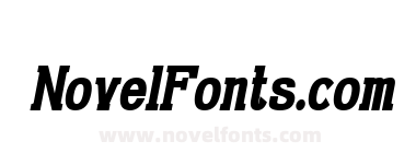 Gabriel Serif Condensed Bold Italic