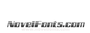 Galactic Storm Gradient Italic
