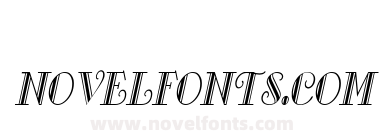 Gallery Condensed Italic