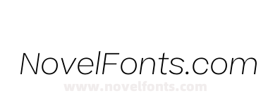 Beatrice Trial Thin Italic
