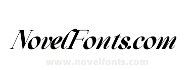 Beautiful Comethrue Bold Ultra Condensed Italic