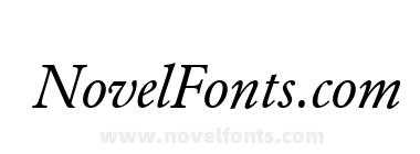 Garamond BE Italic Oldstyle Figures